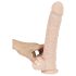 Nature Skin - prísavkové, realistické dildo - prírodné (veľké)