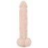 Nature Skin - prísavkové, realistické dildo - prírodné (veľké)