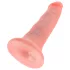 King Cock - dildo realistické - 13 cm - natur