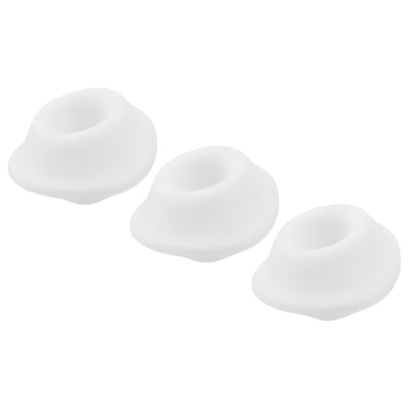 Womanizer Premium S - náhradné hlavice, biele (3 ks)