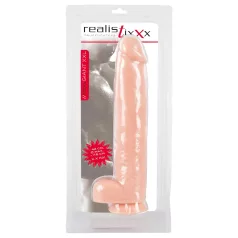   realistixxx - realistický dildó - extra veľký 42 cm - telová farba