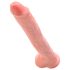 King Cock 14 semenník 35cm dildo - naturálny