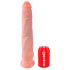 King Cock 14 semenník 35cm dildo - naturálny