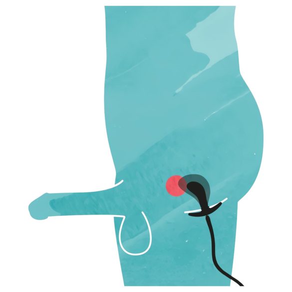 You2Toys - nafukovací análny kolík - čierny