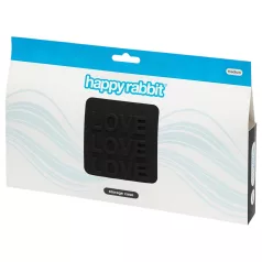 Happyrabbit - sex hračka púzdro - stredné - čierne