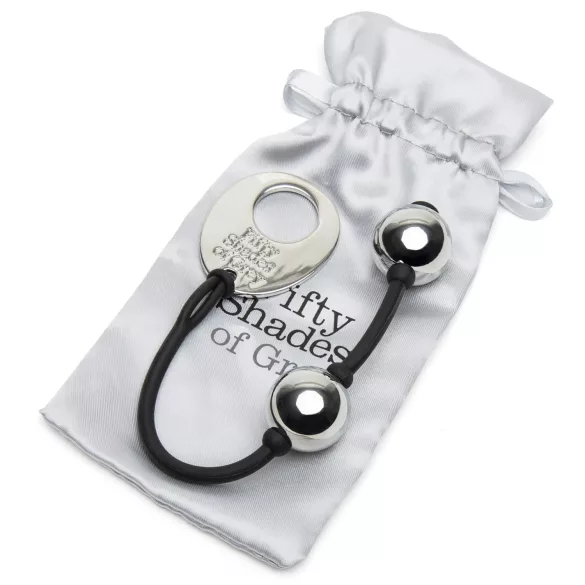 Fifty Shades of Grey - venušine guličky mini - kovové strieborné