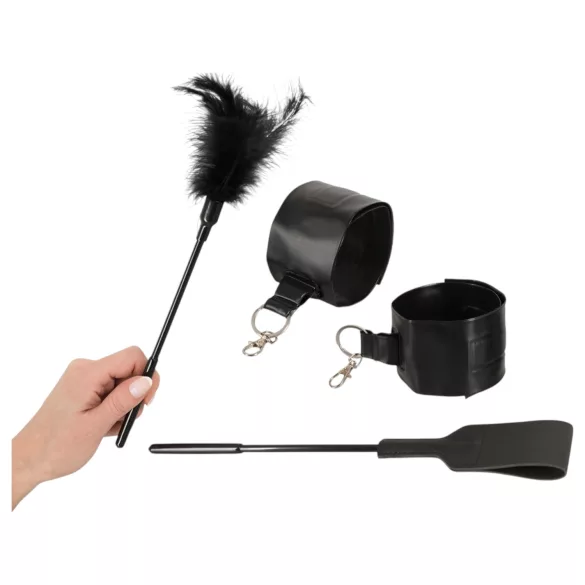 You2Toys - sex vankúš - nafukovací set - čierny