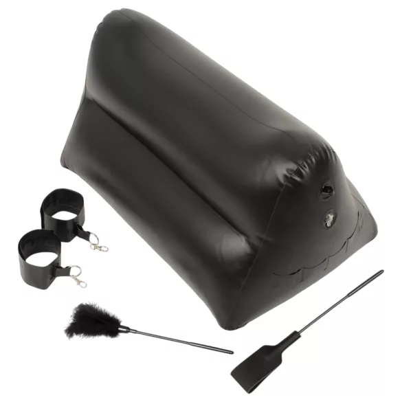 You2Toys - sex vankúš - nafukovací set - čierny