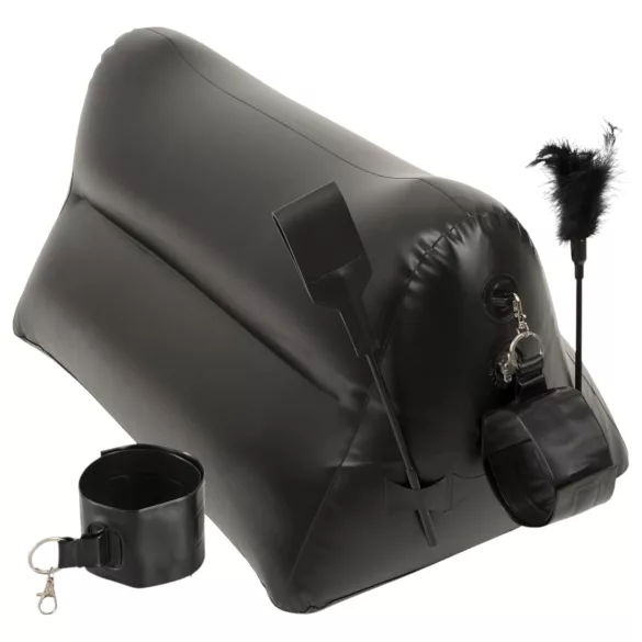 You2Toys - sex vankúš - nafukovací set - čierny