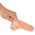 Nature Skin - zväčšovací návlek na penis (19,5 cm)
