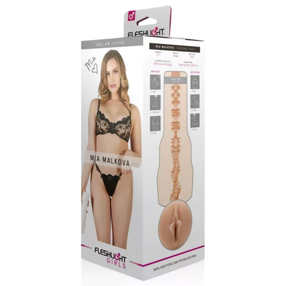 Fleshlight Mia Malkova LVL Up - masturbátor vagina - realistický pocit
