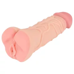   Nature Skin - umelá vagína a návlek na penis - realistická - telová