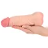 Nature Skin - umelá vagína a návlek na penis - realistická - telová
