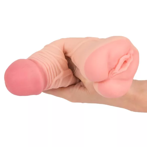 Nature Skin - umelá vagína a návlek na penis - realistická - telová