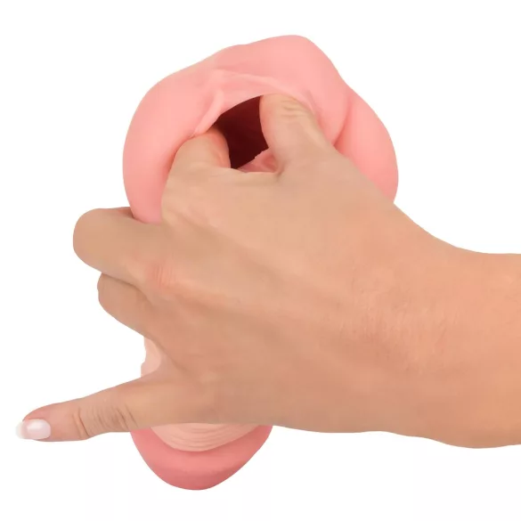 Nature Skin - umelá vagína a návlek na penis - realistická - telová