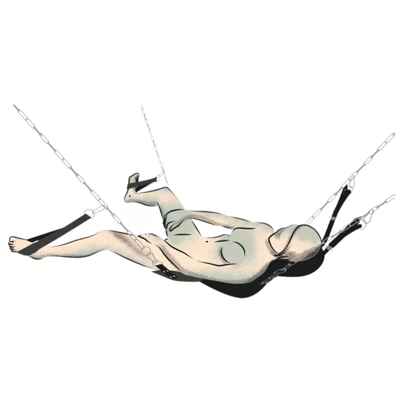 You2Toys - sex hojdačka - čierna