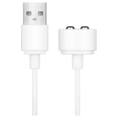Womanizer - USB nabíjací kábel magnetický - biely