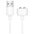 Womanizer - USB nabíjací kábel magnetický - biely
