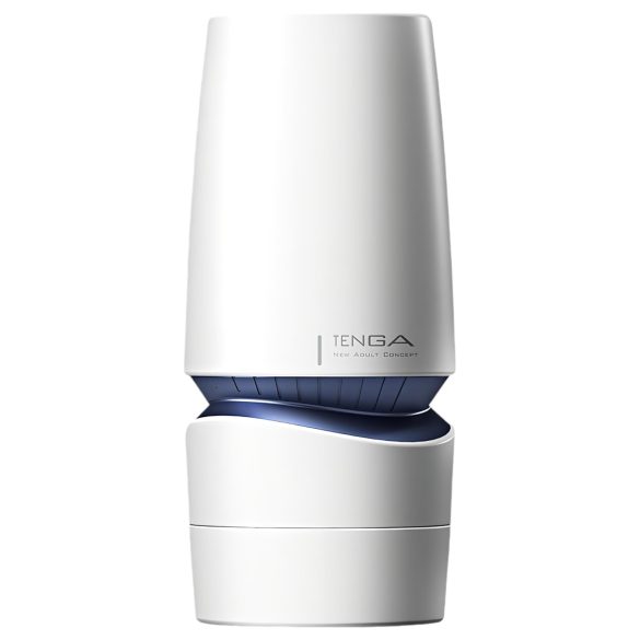 TENGA Aero - super sacia ústny masturbátor (bielo-modrý)