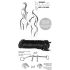 You2Toys Bondage análny kolík (149g) + BDSM lano (10m)
