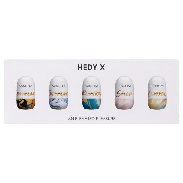 Svakom Hedy X Mixed - sada masturbačných vajec (5 ks)