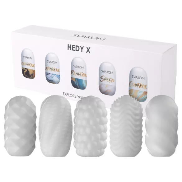Svakom Hedy X Mixed - masturbačné vajíčka set 5 ks
