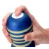 TENGA Premium Original - jednorazový masturbátor - modrý
