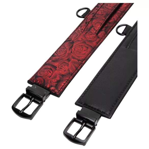 Fifty Shades of Grey - putá na členky - čierna/červená