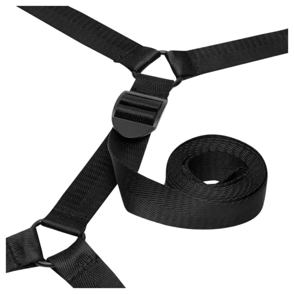 Fifty Shades of Grey - putá set - koža - čierna/červená