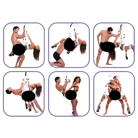 Fetish - BDSM sex hojdačka - biela