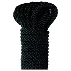 Fetish Silky Rope - shibari lano - 10 m - čierne