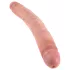 King Cock - realistický dvojitý dildo - 31 cm - telová farba