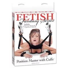 Fetish Position Master - BDSM putá set - čierna