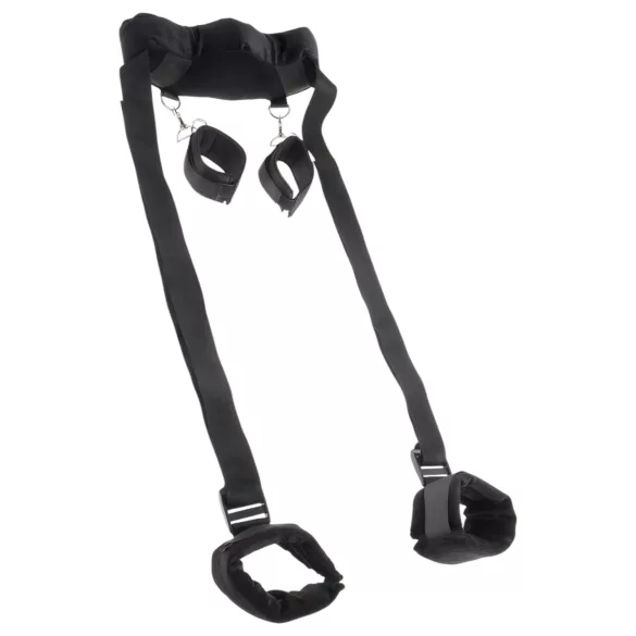 Pipedream - Fetish Position Master - BDSM bondage súprava (čierna)