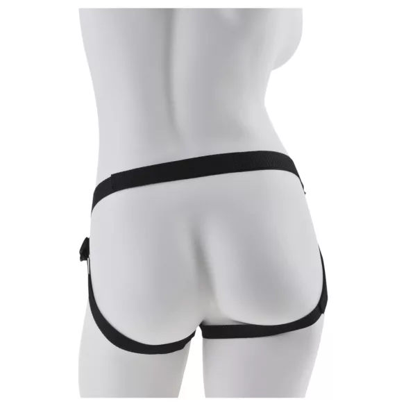 Fetish Fantasy - postroj na pripínacie pomôcky - čierny