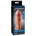 X-TENSION Perfect 1 - realistický návlek na penis - 17,7 cm - naturálny
