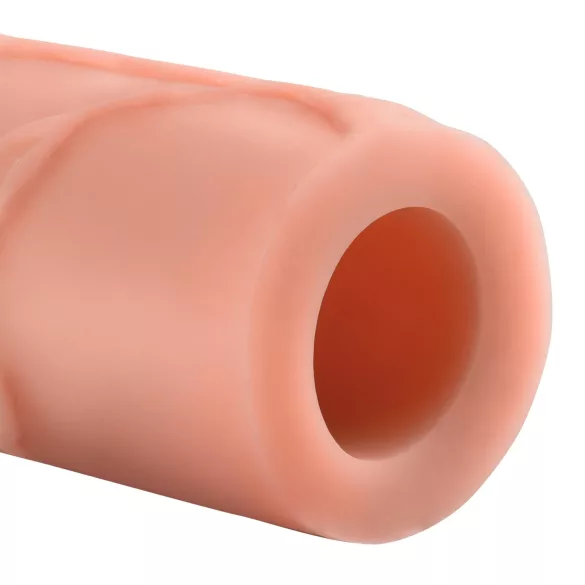 Pipedream - X-TENSION Mega 2 - realistický návlek na penis (20,3 cm, telová farba)