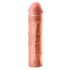 X-TENSION Mega 3 - realistický návlek na penis - 22,8 cm - naturálny