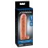 X-TENSION Perfect 1 - penisový návlek s erekčným krúžkom - 17,7 cm - naturál