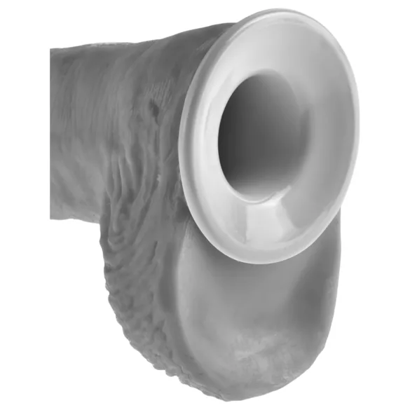 King Cock - dutý strapon dildó - 25 cm