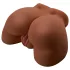 Pipedream Junk in Tha Trunk - vibračný ženský torzo masturbátor (tmavý naturál)