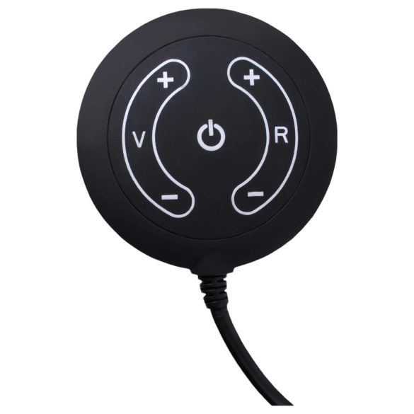 PDX Elite Milk Me Silly - vibračný torzo masturbátor (naturálny)