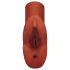 PDX Double Stroker - 2v1 realistický masturbátor (hnedý)