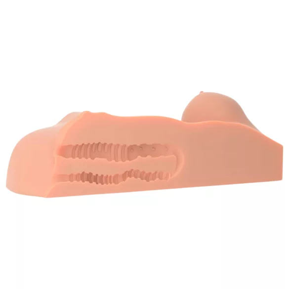 PDX Perfect DD's - erotický torzo s dvoma otvormi - realistická farba