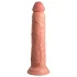 King Cock Elite 9 - realistický dildó s prísavkou - 23 cm - telová farba