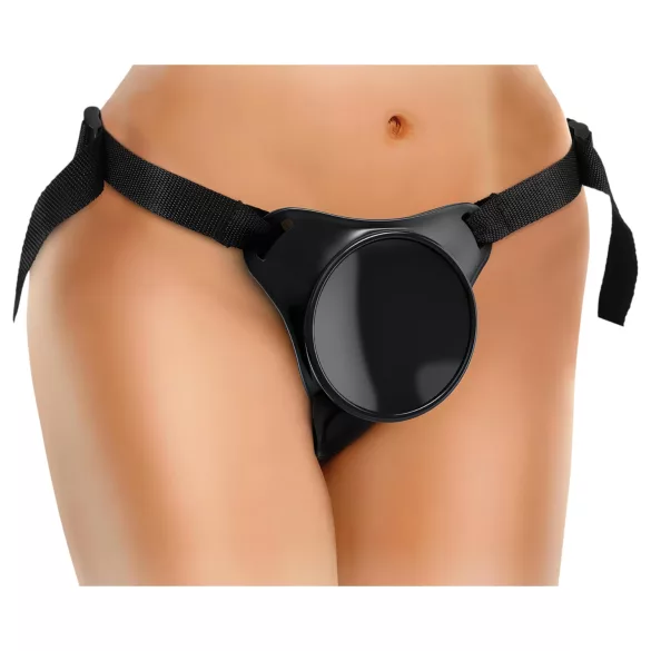King Cock Elite - strap-on postroj pre začiatočníkov - čierny