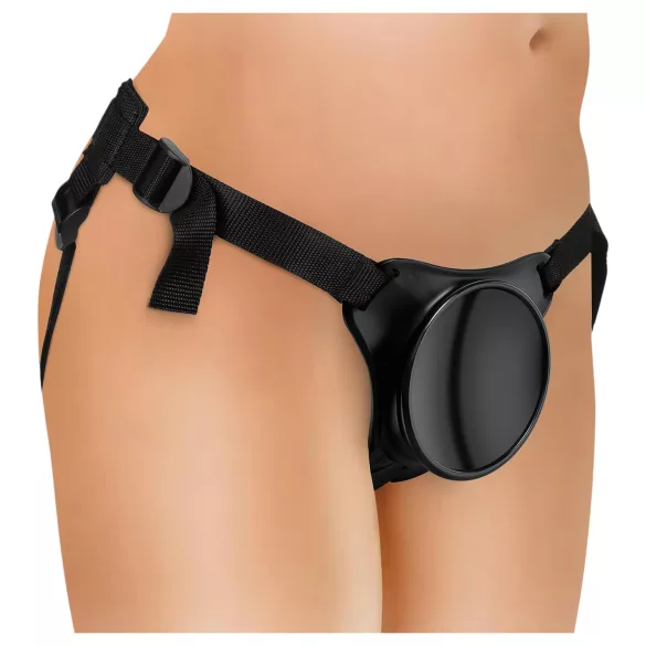 King Cock Elite - strap-on postroj pre začiatočníkov - čierny
