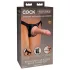 King Cock Elite Beginner's - nasadzovací dildo - realistické - silikón/natúr