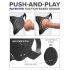 Body Dock G-bodky Pro - bezdrôtové pripínacie nohavičky (čierne)