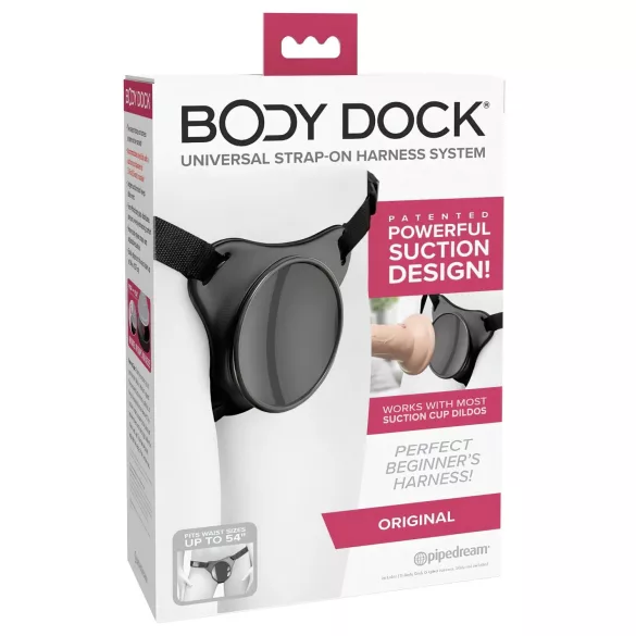 Body Dock OG - pripínací spodný diel k prísavke (čierny)
